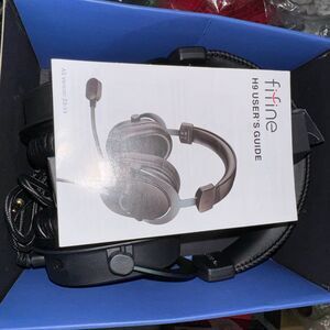 FIFINE PC Gaming, USB Headset with 7.1 Surround, Detachable Microphone. H9